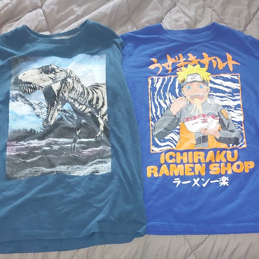 Blue Graphic Kids T-Shirts Bundle